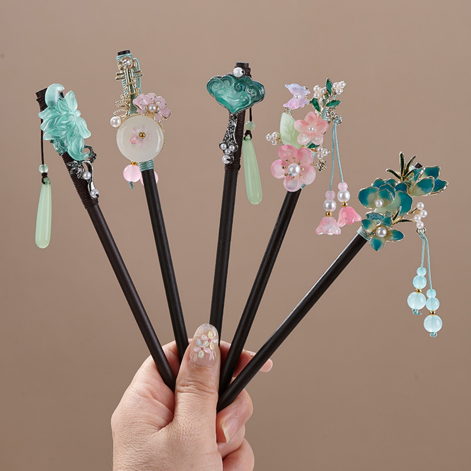 Vintage Collectibles For Sale - Vintage Flower Hairpin For Women Elegant