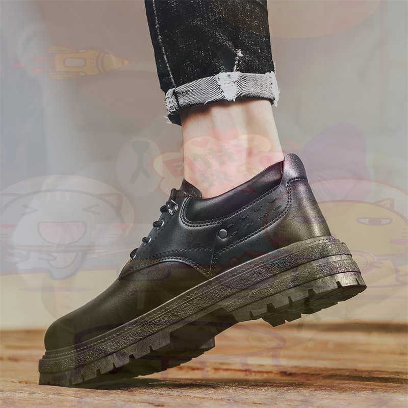 Vintage Collectible Shop - Dark Natural Leather Fashion Trainers Tennis