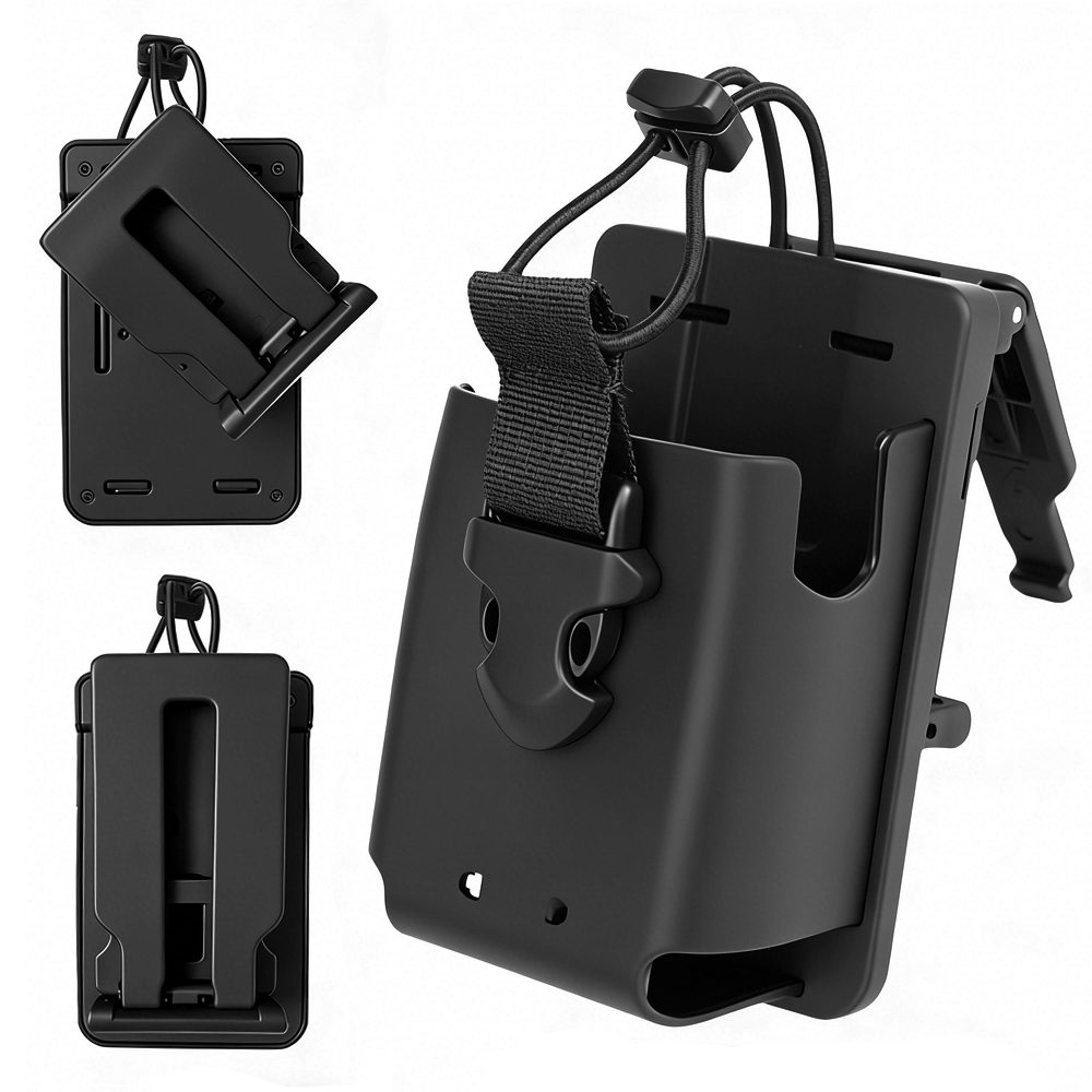 Cassette Walkman Belt - Quick Release Radio Holster 360° Rotation