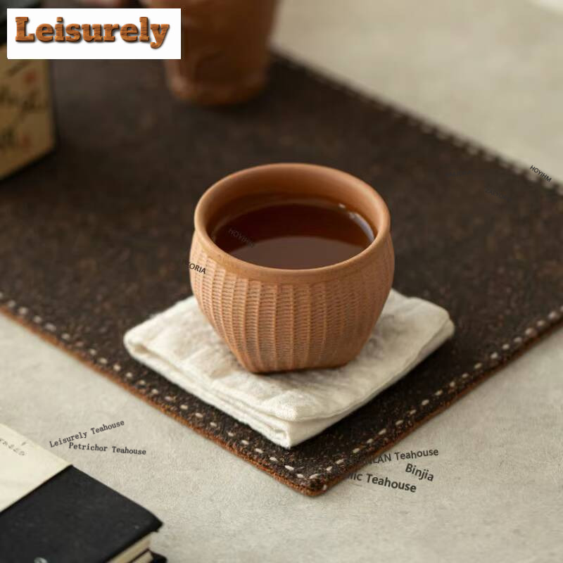 100ml Old Rock Mud Handmade Te - Vintage Collectible Pottery recension och pris