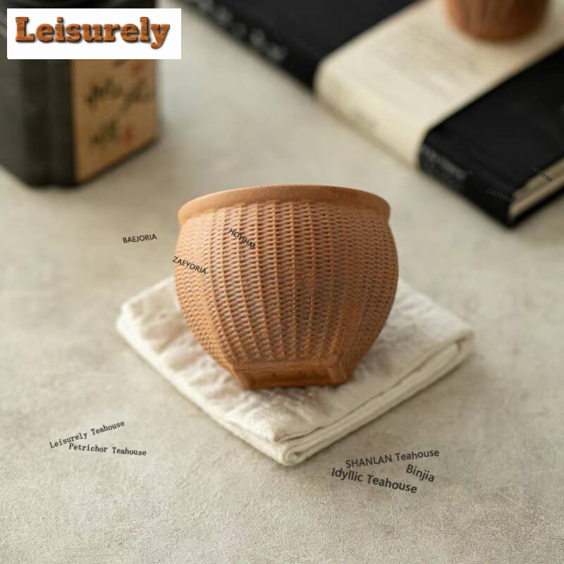 100ml Old Rock Mud Handmade Te - Vintage Collectible Pottery recension och pris