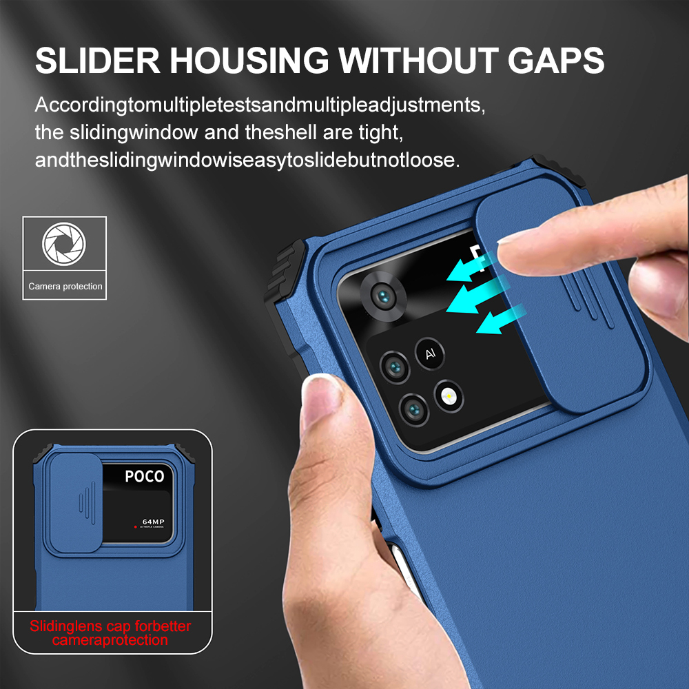 Shockproof Phone Case For Xiao - Camera Leather Case recension och pris