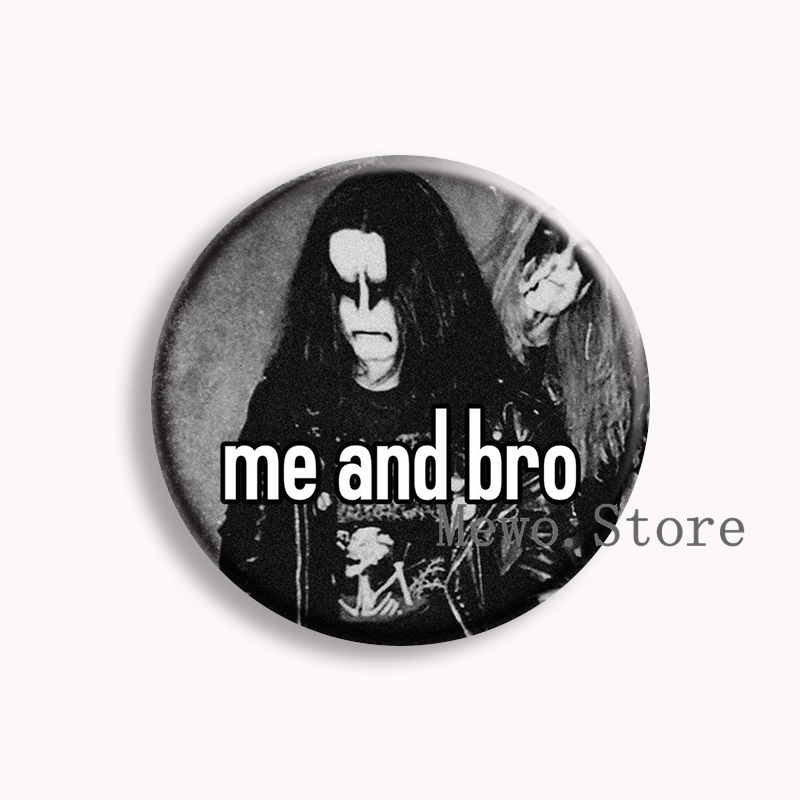 Rock Mayhem Band Soft Button P - Collectible Vintage Brooches recension och pris