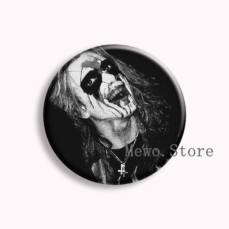 Rock Mayhem Band Soft Button P - Collectible Vintage Brooches recension och pris