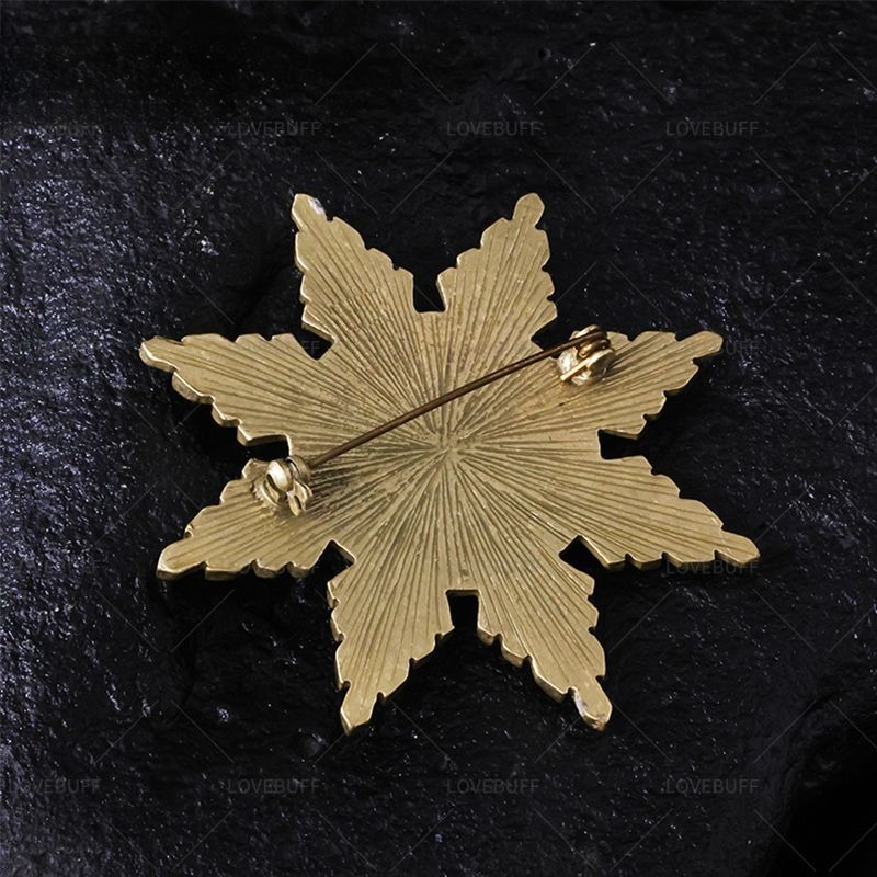Golden Star Shaped Number 7 Br - Collectible Vintage Brooches recension och pris