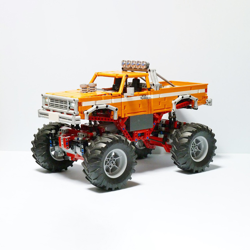 1683pcs MOC Technical Vintage  - Vintage Collectible Trucks recension och pris