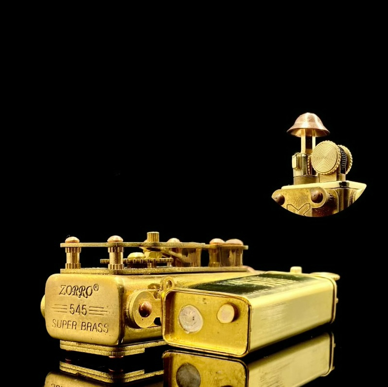 Zorro Handmade Brass Vintage M - Vintage Collectible Lighters recension och pris
