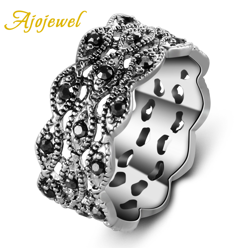 Ajojewel 3 Layer Rhinestone Ri - Vintage Items Collection recension och pris