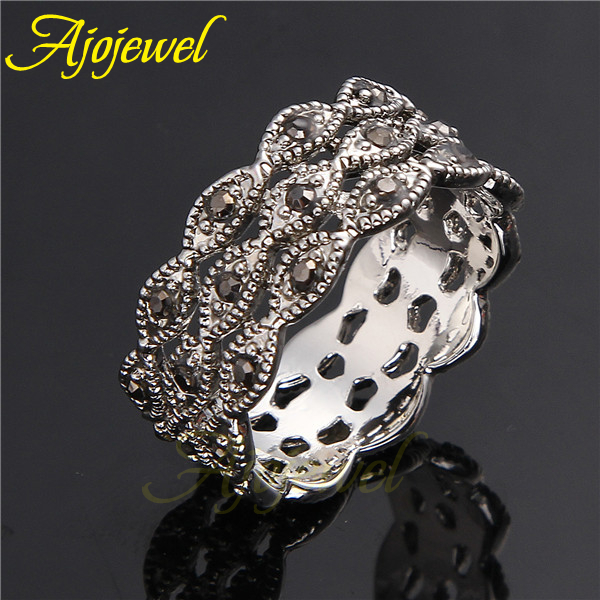 Ajojewel 3 Layer Rhinestone Ri - Vintage Items Collection recension och pris