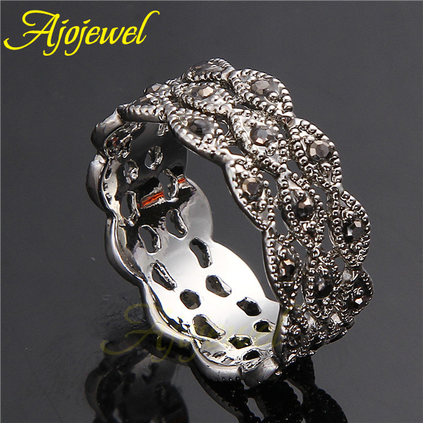 Ajojewel 3 Layer Rhinestone Ri - Vintage Items Collection recension och pris