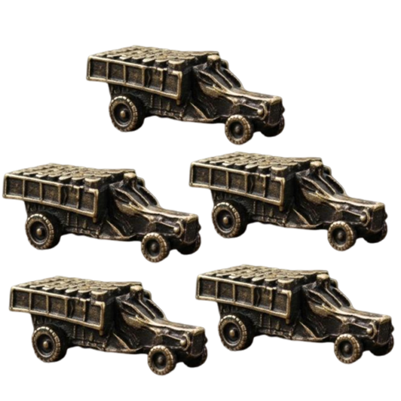 1/2/3/4/5Pcs Iron Miniature Tr - Vintage Collectible Trucks recension och pris