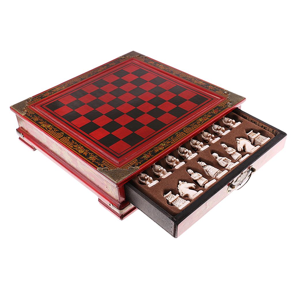 Chinese Chess Set Resin Antiqu - Vintage Collectible Board Games recension och pris