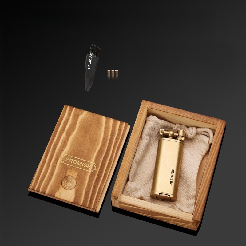 HONEST Brass Vintage Flint Lig - Vintage Collectible Lighters recension och pris