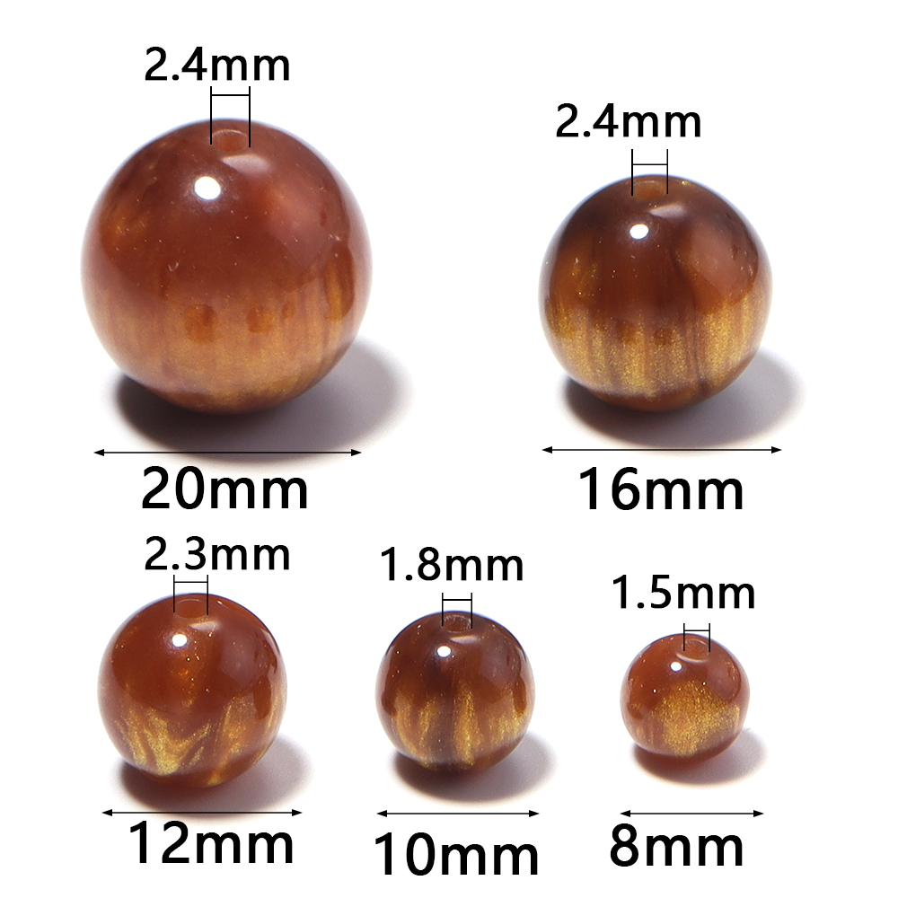 5-30pcs/lot 8-20mm Gilding Res - Vintage Collectibles For Sale recension och pris