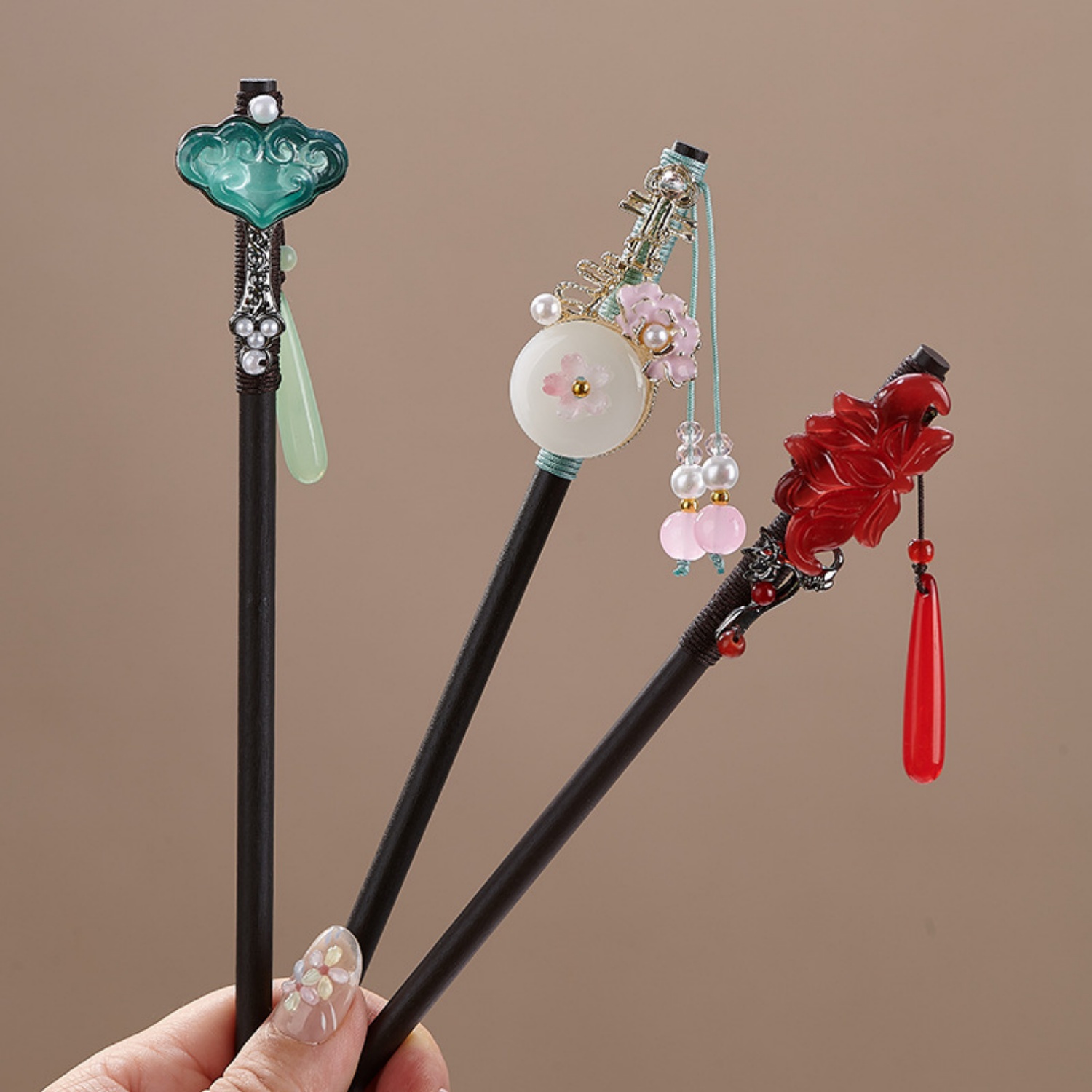 Vintage Flower Hairpin For Wom - Vintage Collectibles For Sale recension och pris
