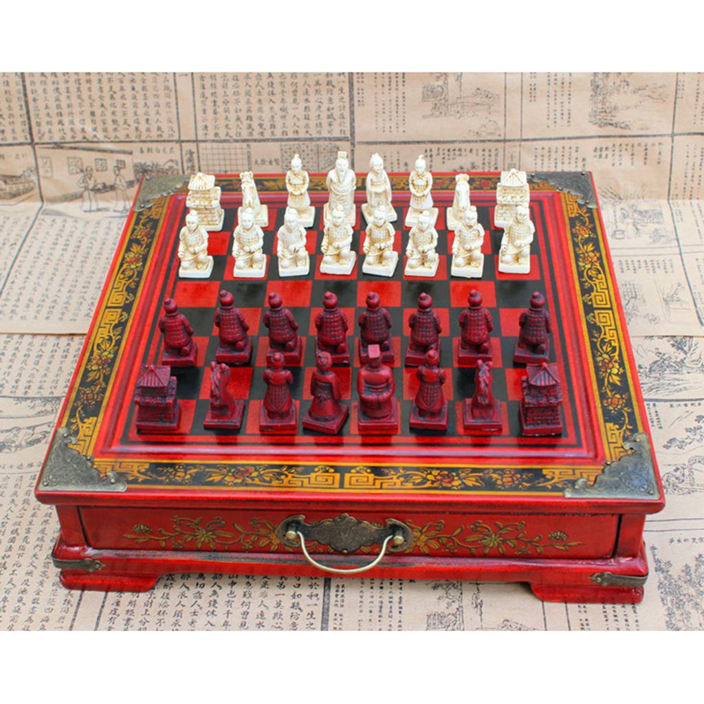Vintage Chinese Terracotta Che - Vintage Collectible Board Games recension och pris