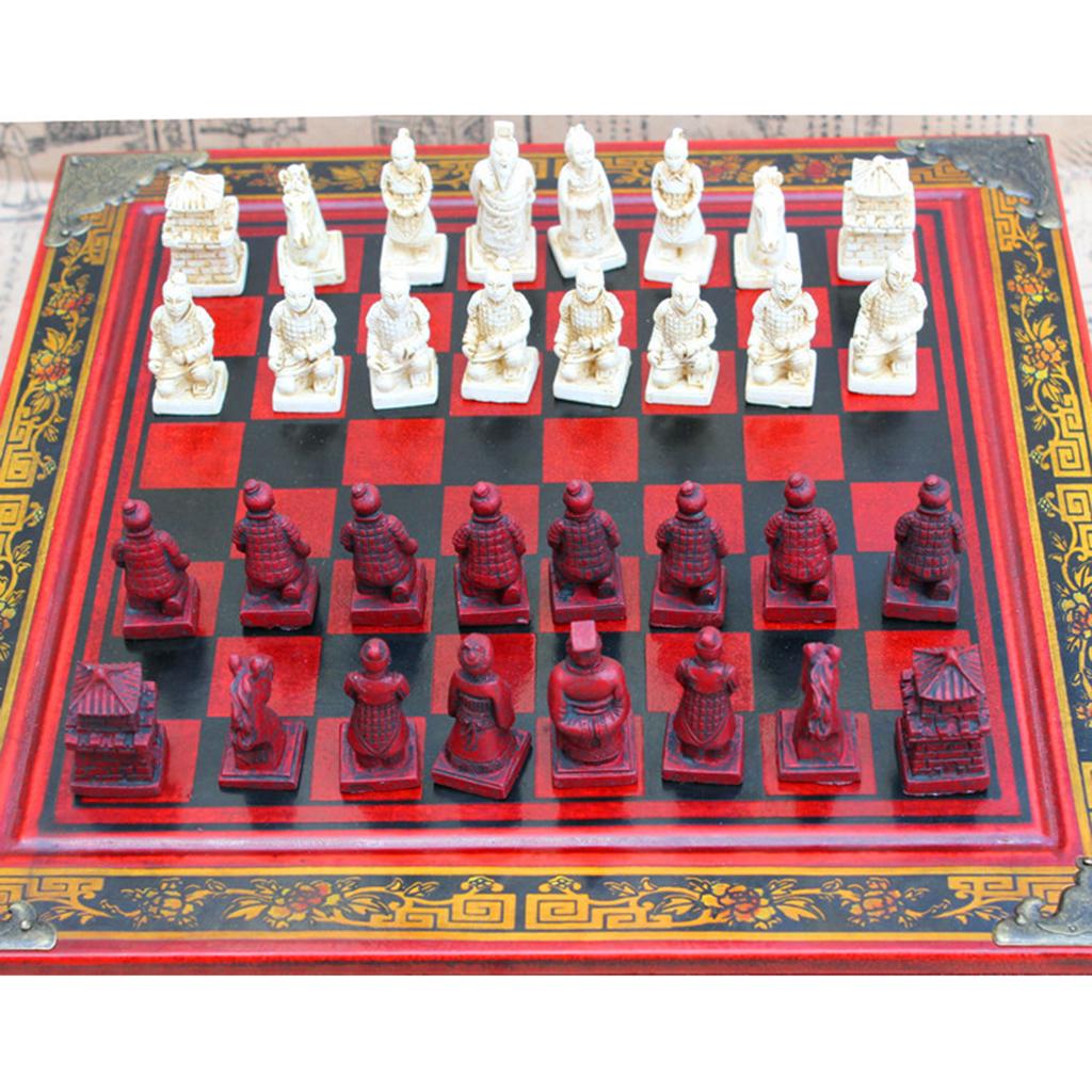 Vintage Chinese Terracotta Che - Vintage Collectible Board Games recension och pris