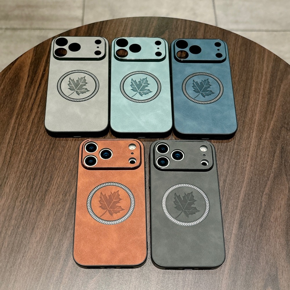 Magnetic Leather Case for iPho - Camera Leather Case recension och pris