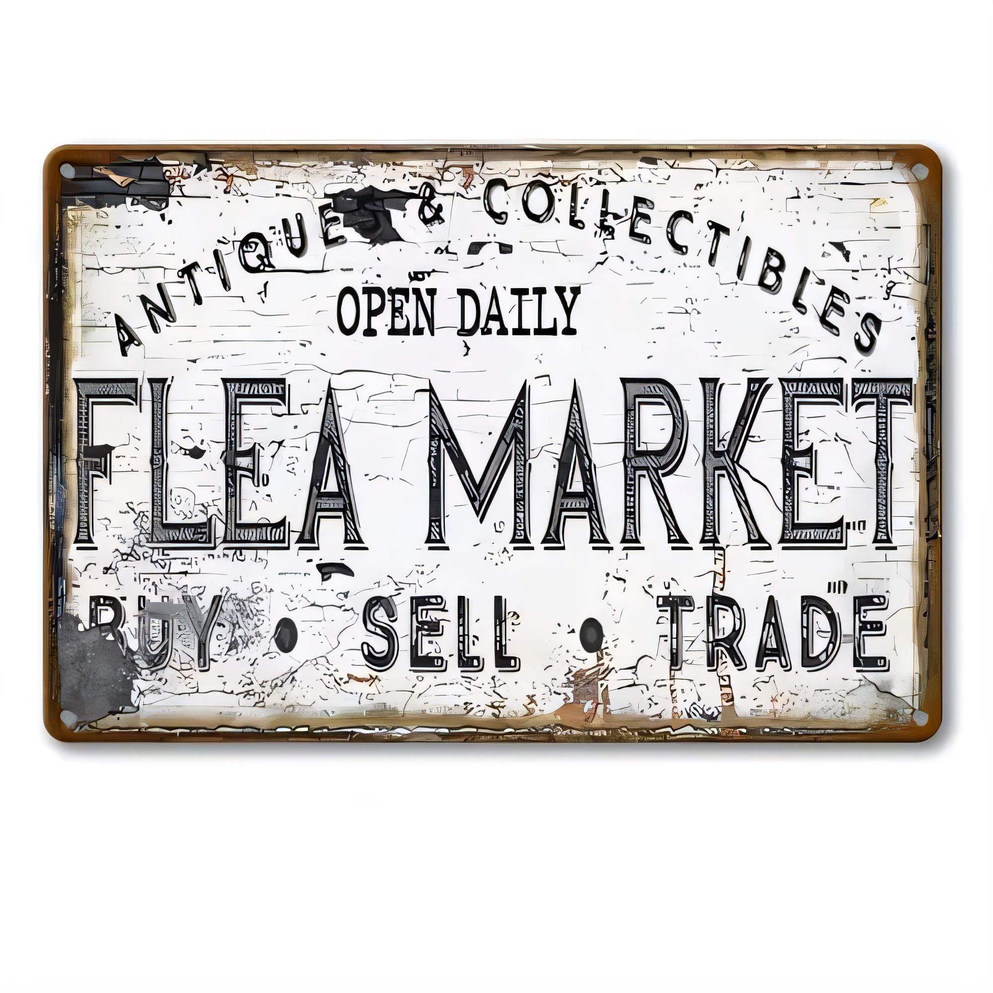 Tin Sign Antique Collectibles  - Vintage Collectible Shop recension och pris