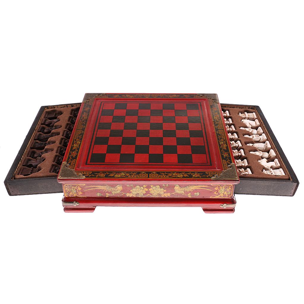 Chinese Chess Set Vintage Terr - Vintage Collectible Board Games recension och pris