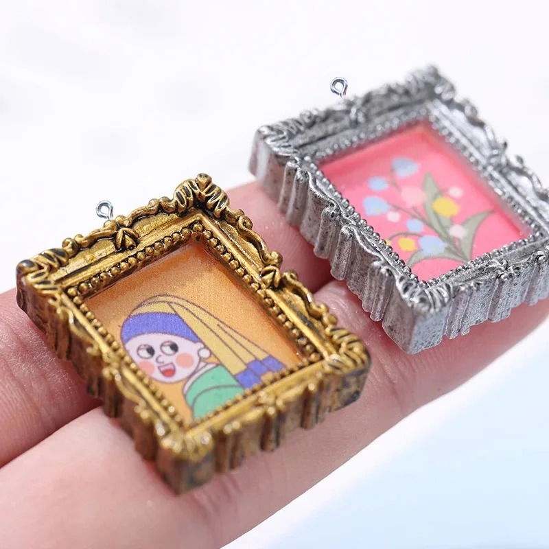 10Pcs Flatback Cabochon Vintag - Vintage Items recension och pris