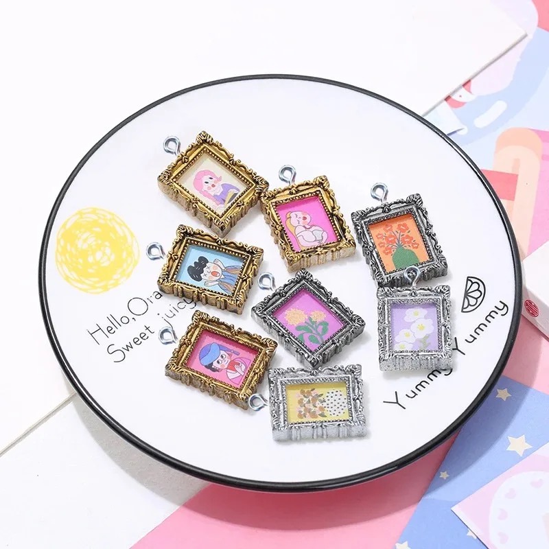 10Pcs Flatback Cabochon Vintag - Vintage Items recension och pris