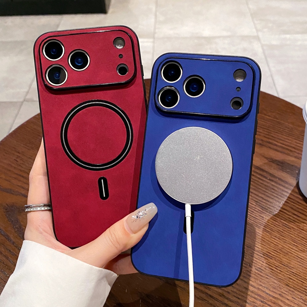 Matte Sheepskin Leather Magnet - Camera Leather Case recension och pris
