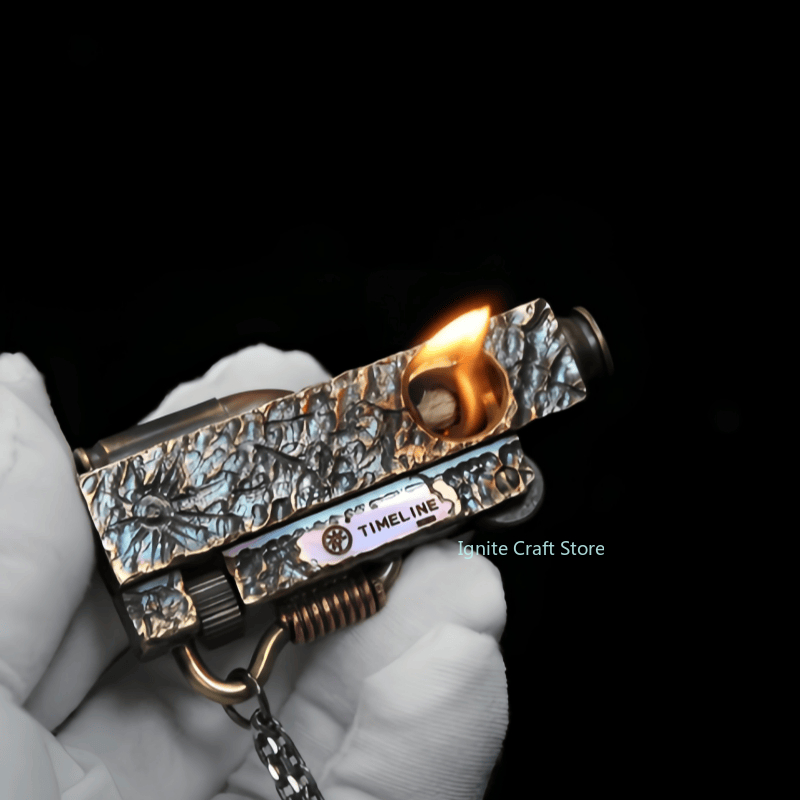 Barrett hand carved vintage fu - Vintage Collectible Lighters recension och pris