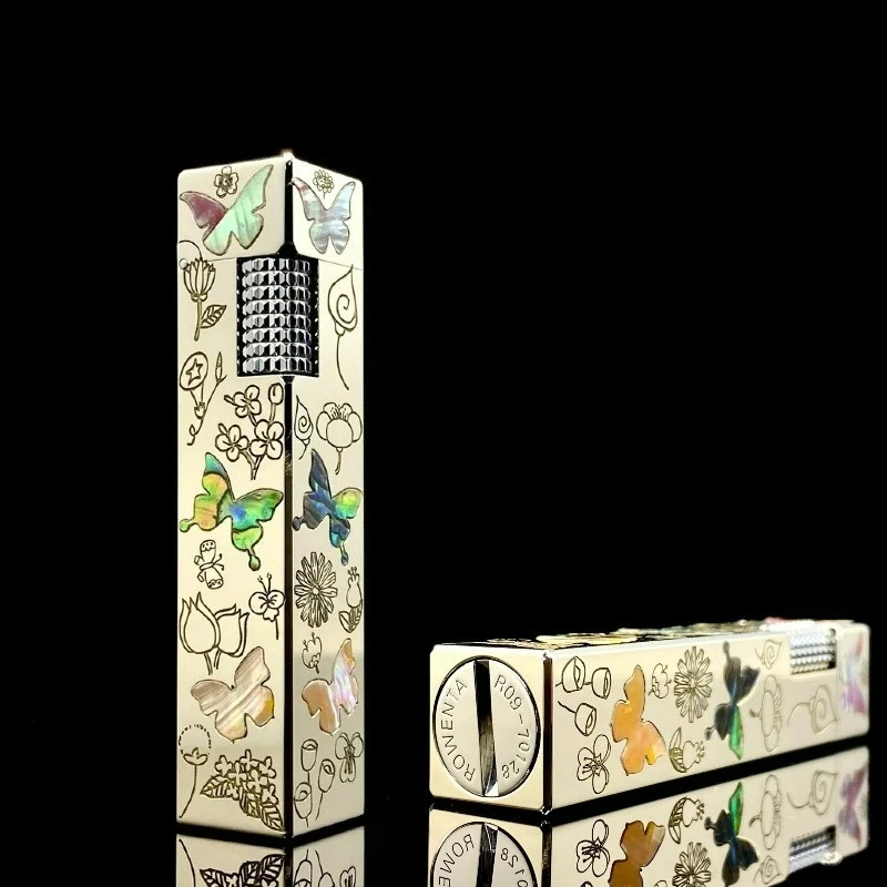 Unusual Brass Four sided Color - Vintage Collectible Lighters recension och pris