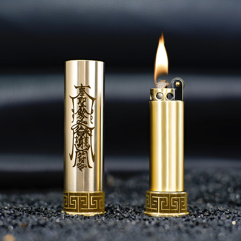 Brass German Vintage Gasolin E - Vintage Collectible Lighters recension och pris