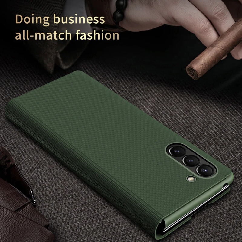 Simple Stripe Magnetic Leather - Camera Leather Case recension och pris