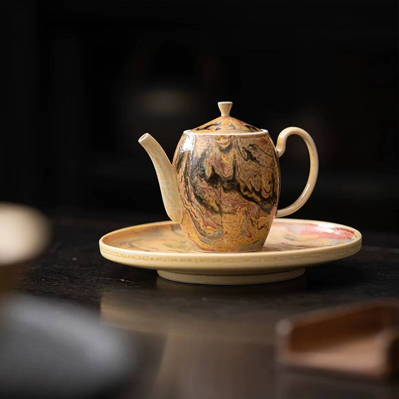 Dunhuang Oil Painting Style Ha - Vintage Collectible Pottery recension och pris