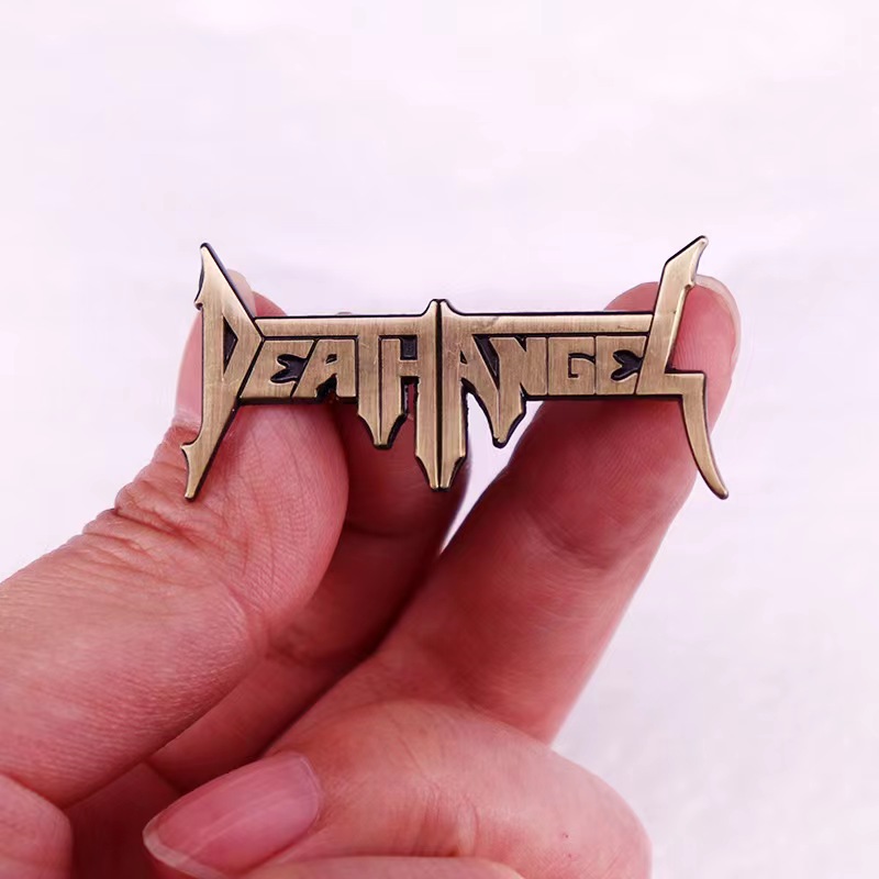 High Quality Death Angel Rock  - Collectible Vintage Brooches recension och pris