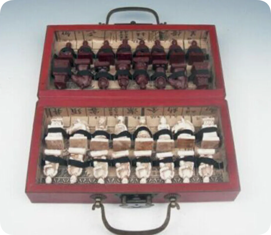 Foldable Vintage Chess Set Boa - Vintage Collectible Board Games recension och pris