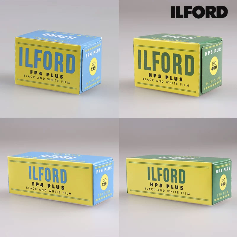 Retro Version ILFORD FP4 PLUS  - Film Camera 35Mm recension och pris