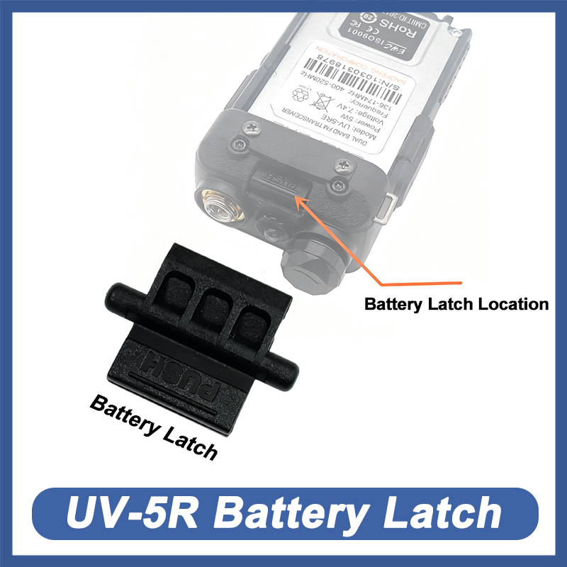 Push Button Battery Lock For B - Cassette Walkman Belt recension och pris