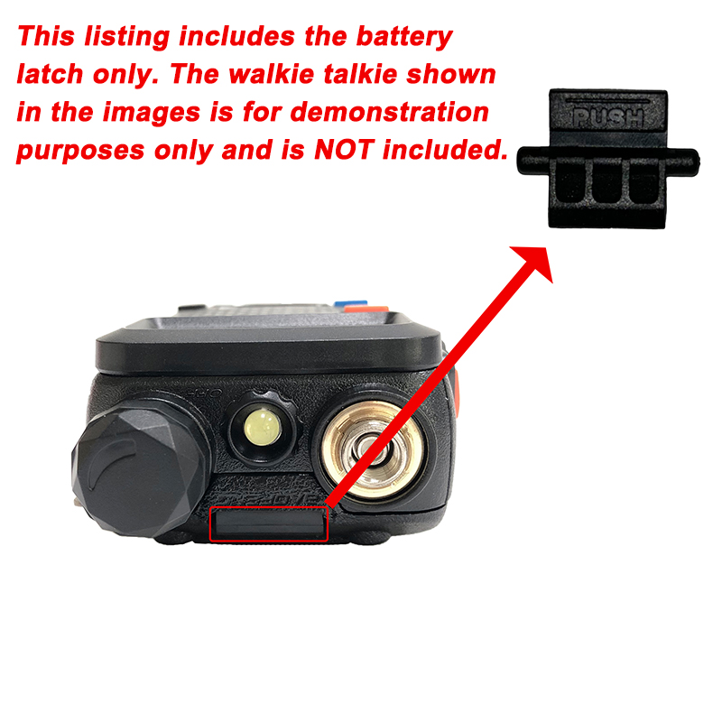 Push Button Battery Lock For B - Cassette Walkman Belt recension och pris