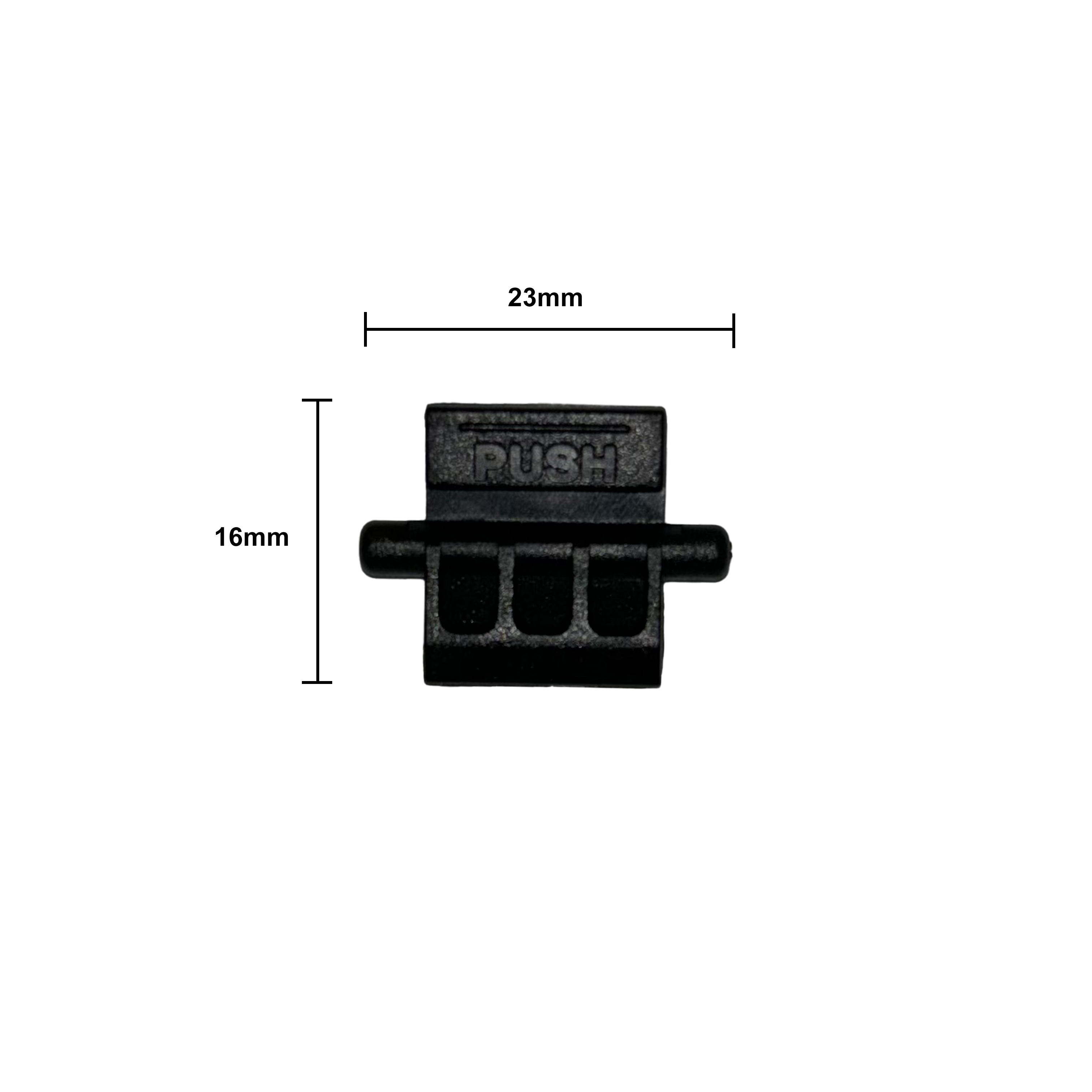 Push Button Battery Lock For B - Cassette Walkman Belt recension och pris