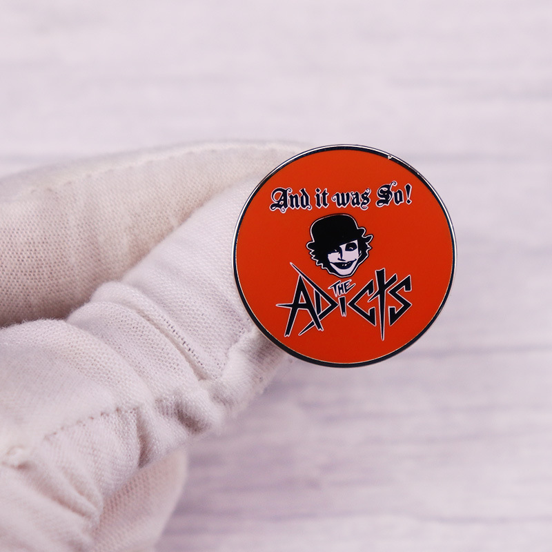 The- Adicts Enamel Pin Vintage - Collectible Vintage Brooches recension och pris