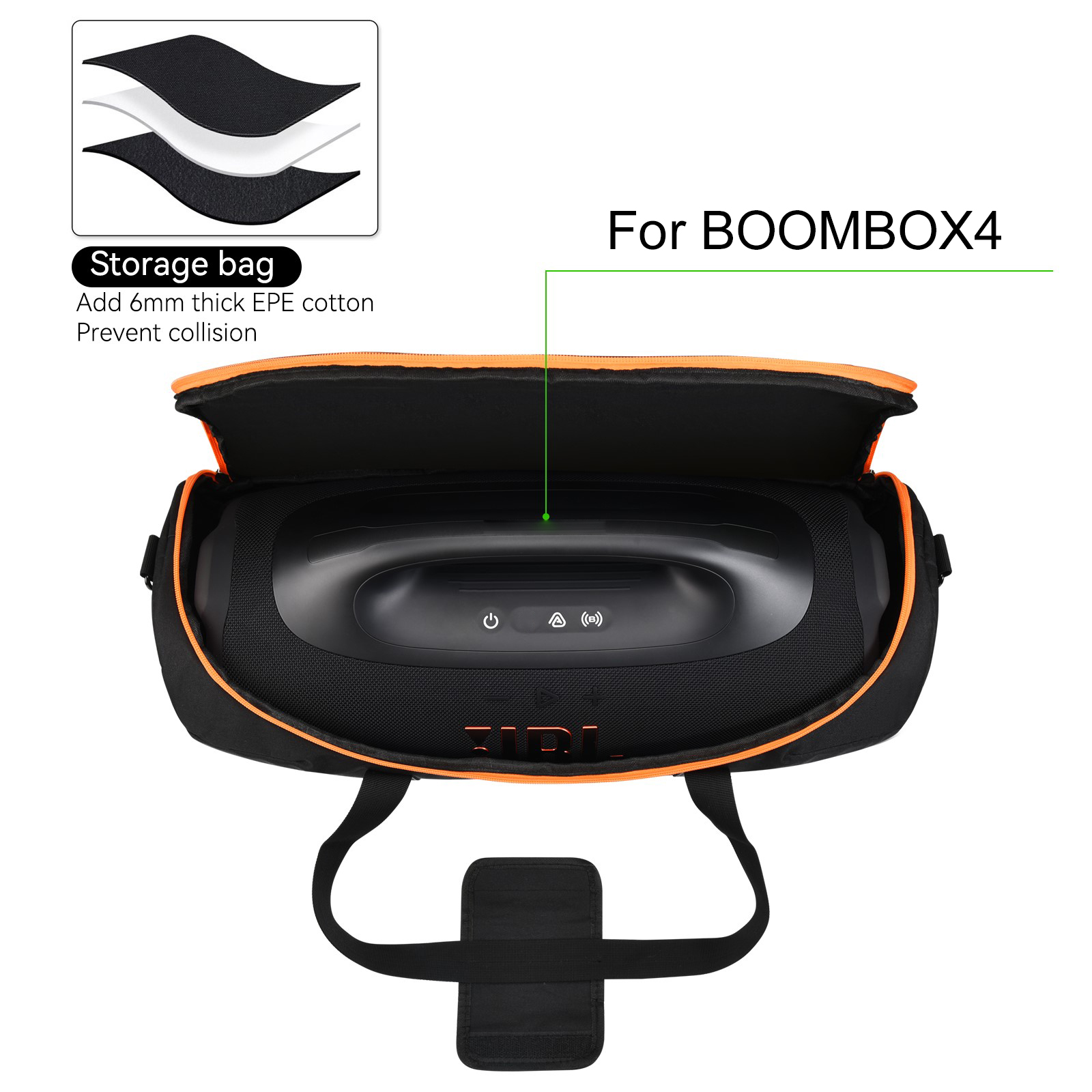 Speaker Carrying Case for JBL  - Cassette Walkman Belt recension och pris