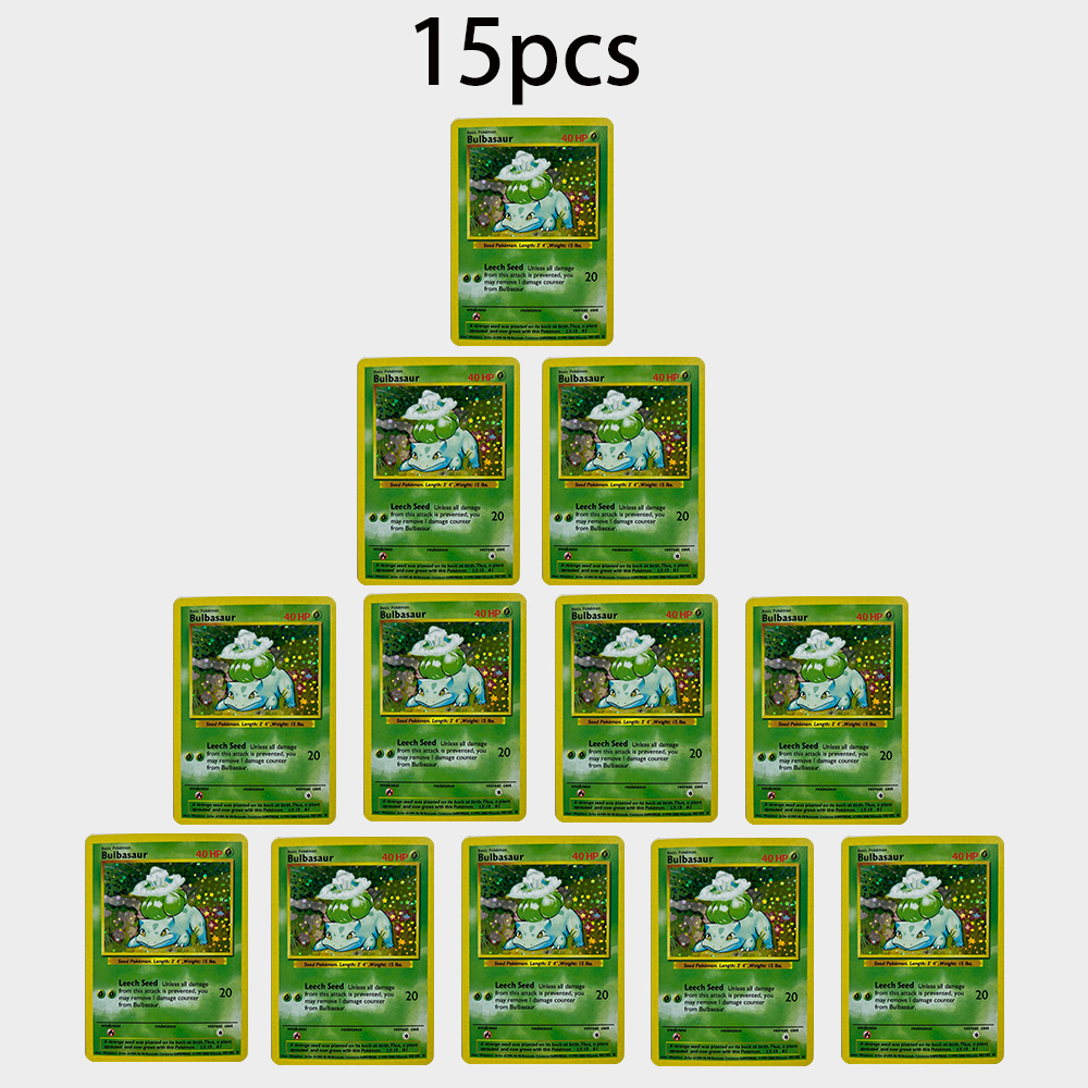 DIY PTCG TCG Cards Bulbasaur V - Vintage Pokemon Collectible recension och pris