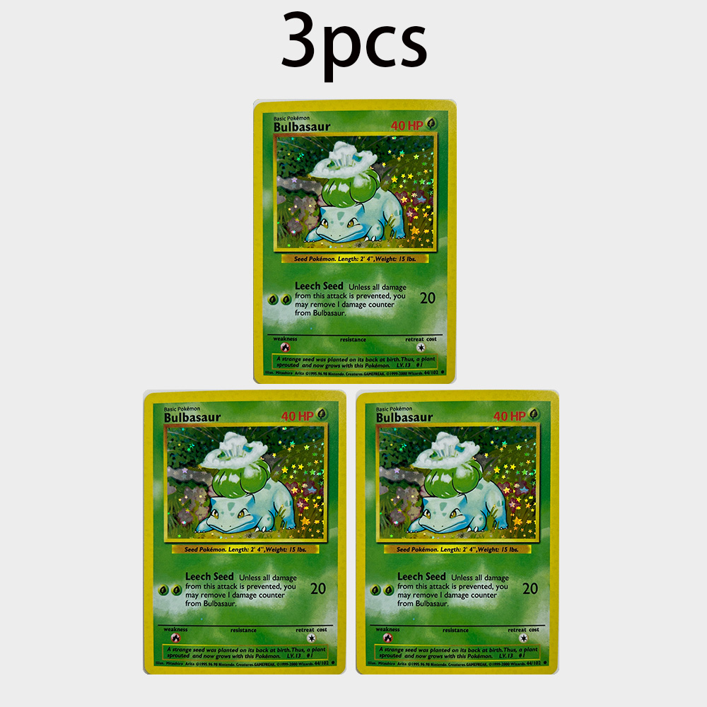 DIY PTCG TCG Cards Bulbasaur V - Vintage Pokemon Collectible recension och pris