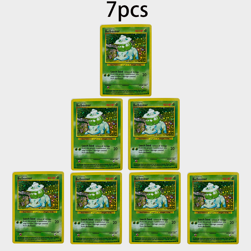 DIY PTCG TCG Cards Bulbasaur V - Vintage Pokemon Collectible recension och pris